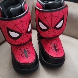 Spiderman snow boots 8c